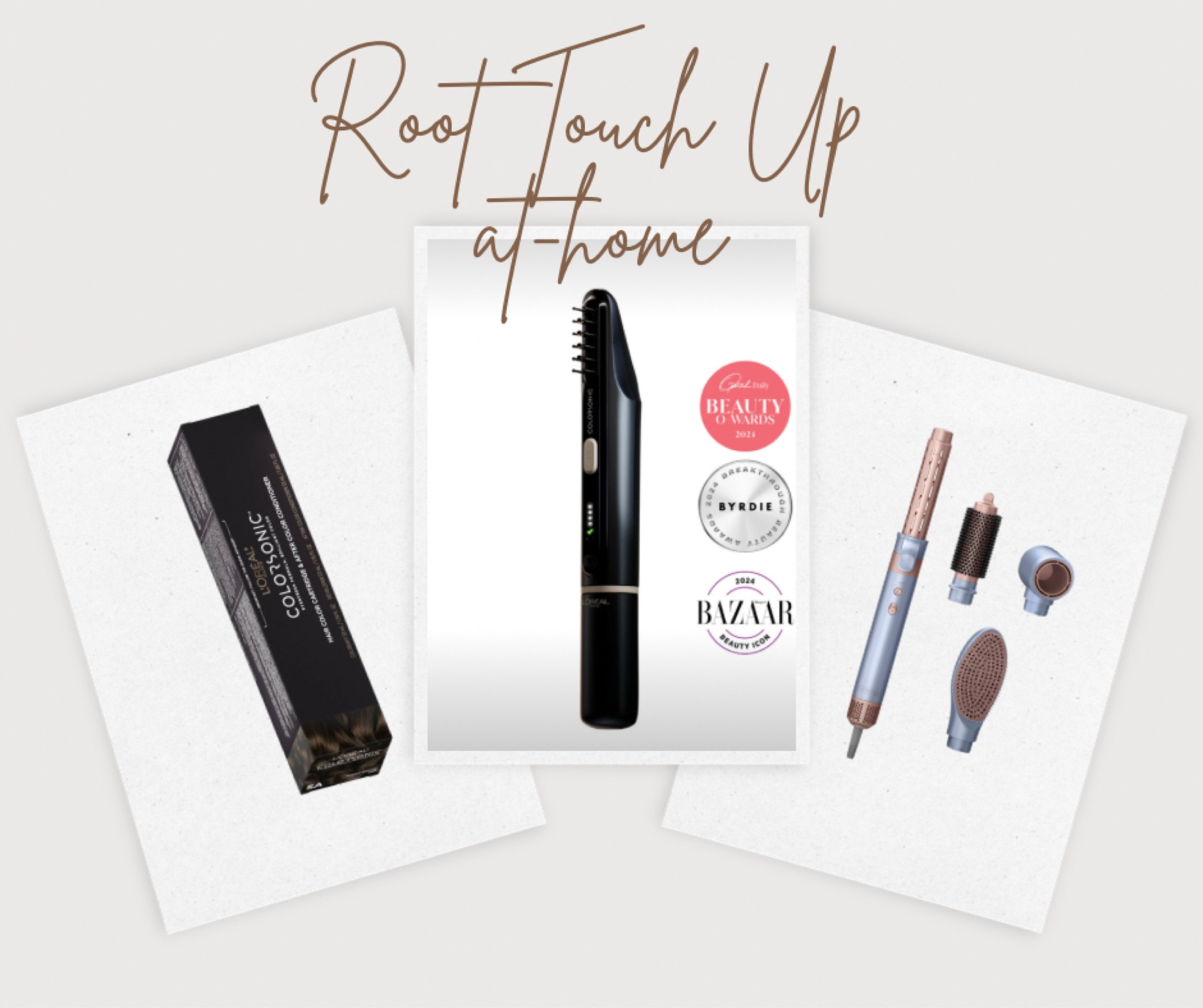 Everything I use for my root touch up and blow out at home. For Colorsonic I use shades 5, 5a & 6 the most 



#LTKSeasonal #LTKFindsUnder100 #LTKBeauty