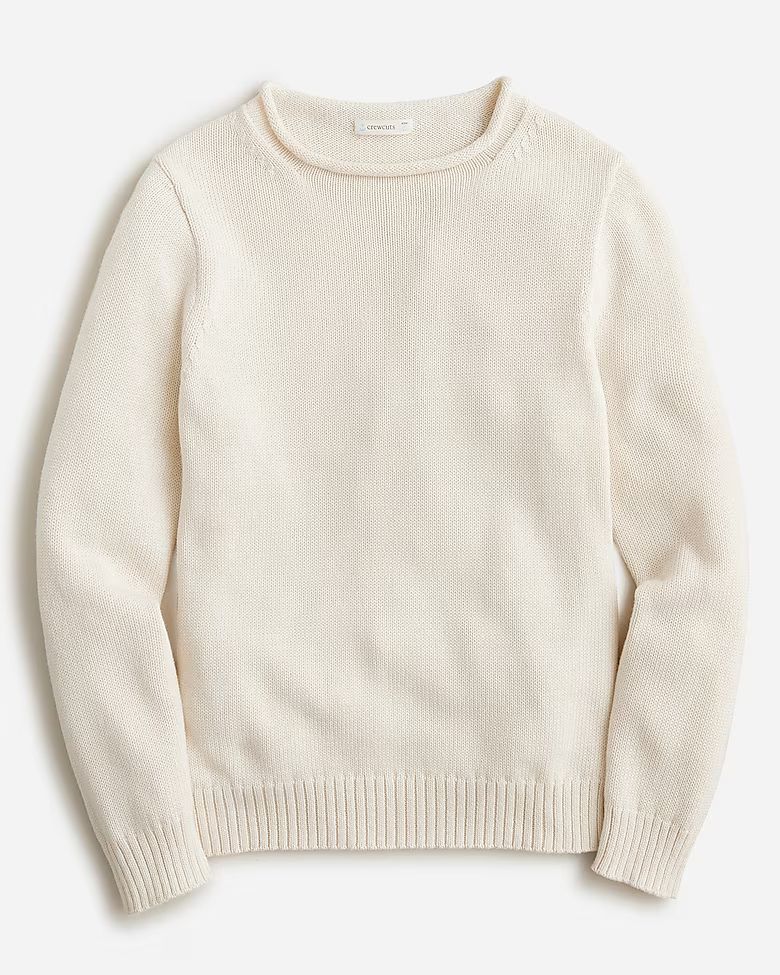Boys' heritage cotton Rollneck™ sweater | J.Crew US