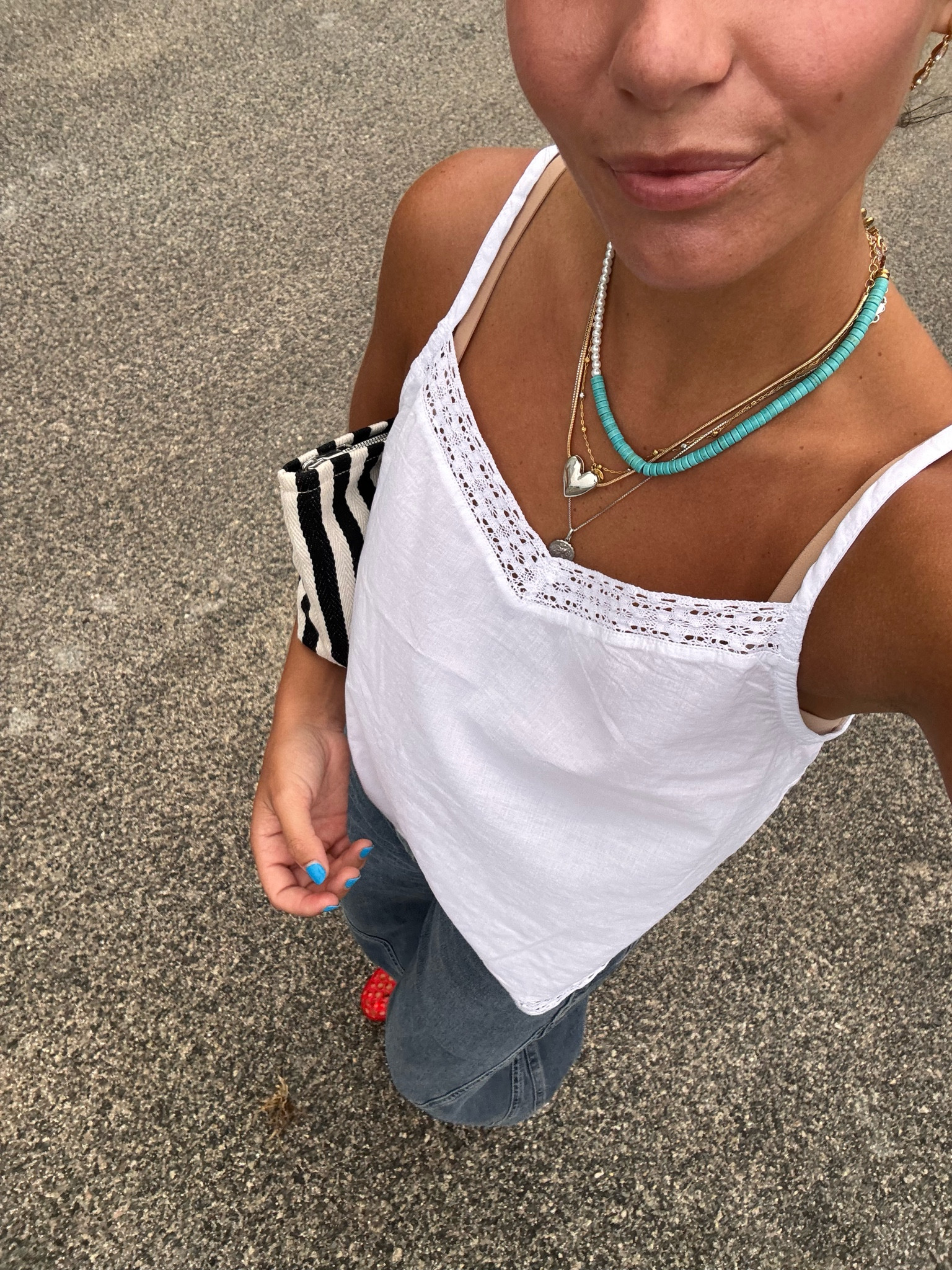 jeans + a little white top 🤍

#LTKgrwm #LTKSeasonal #LTKootd