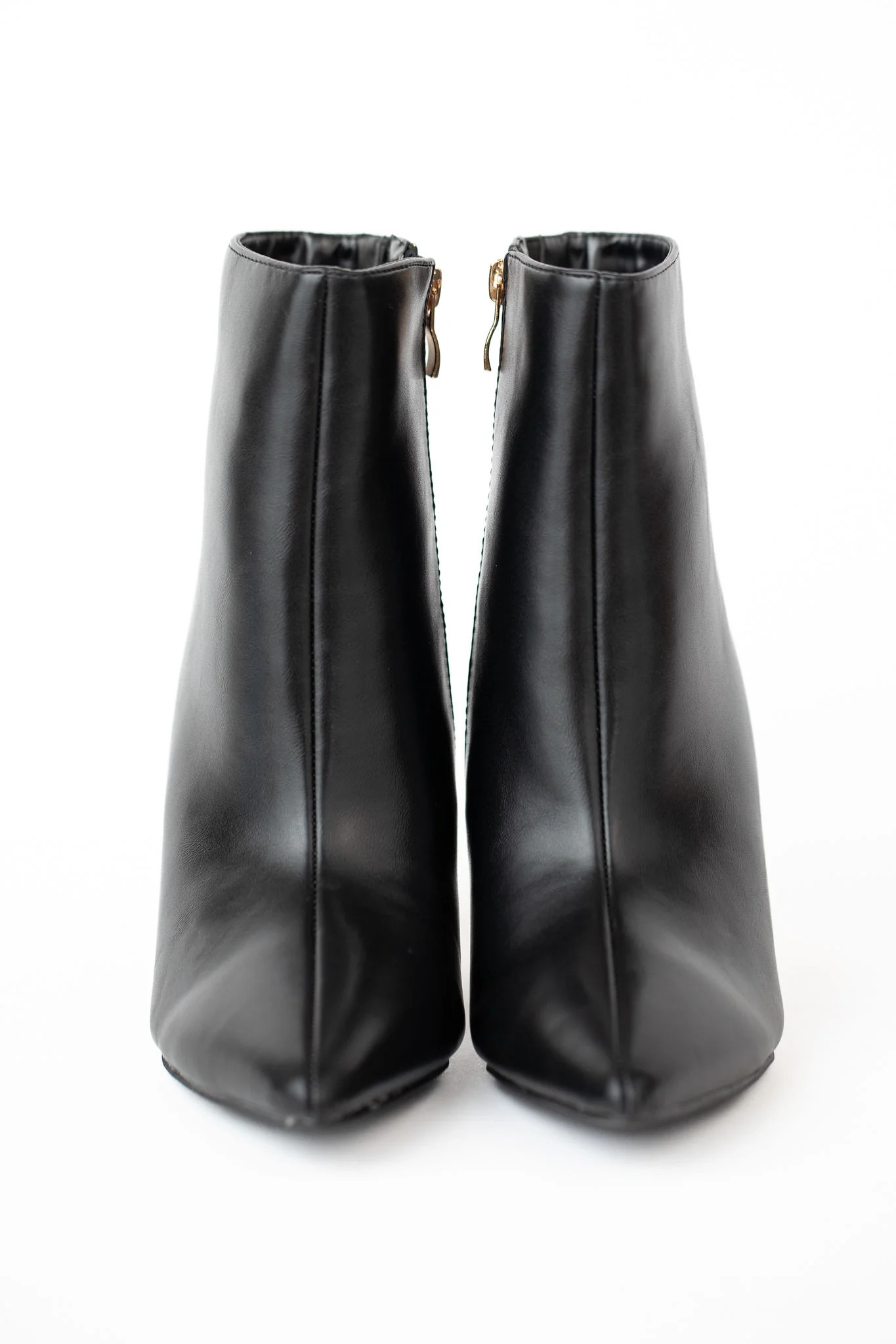 Black Leather Booties - Women's Black Ankle Boots | Avara