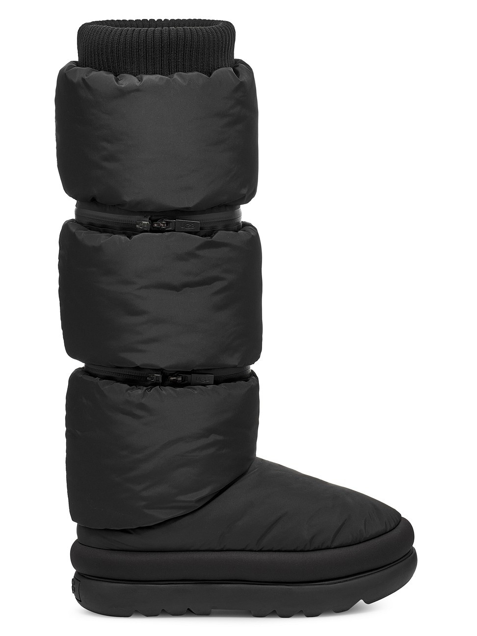 Women's Classic Maxi Ultra Tall Puffer Zip Boots - Black - Size 9 | Saks Fifth Avenue