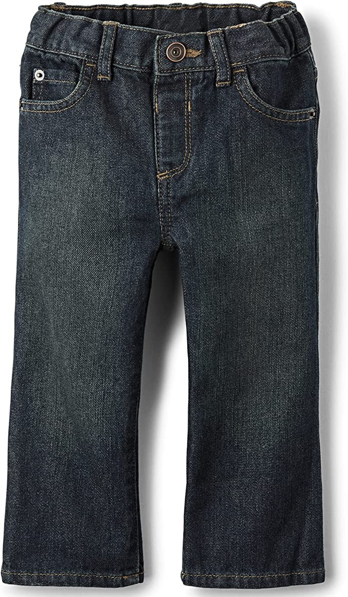 A classic bootcut look fitted through the thigh with a flare leg opening, 5-pocket styling and EZ... | Amazon (US)