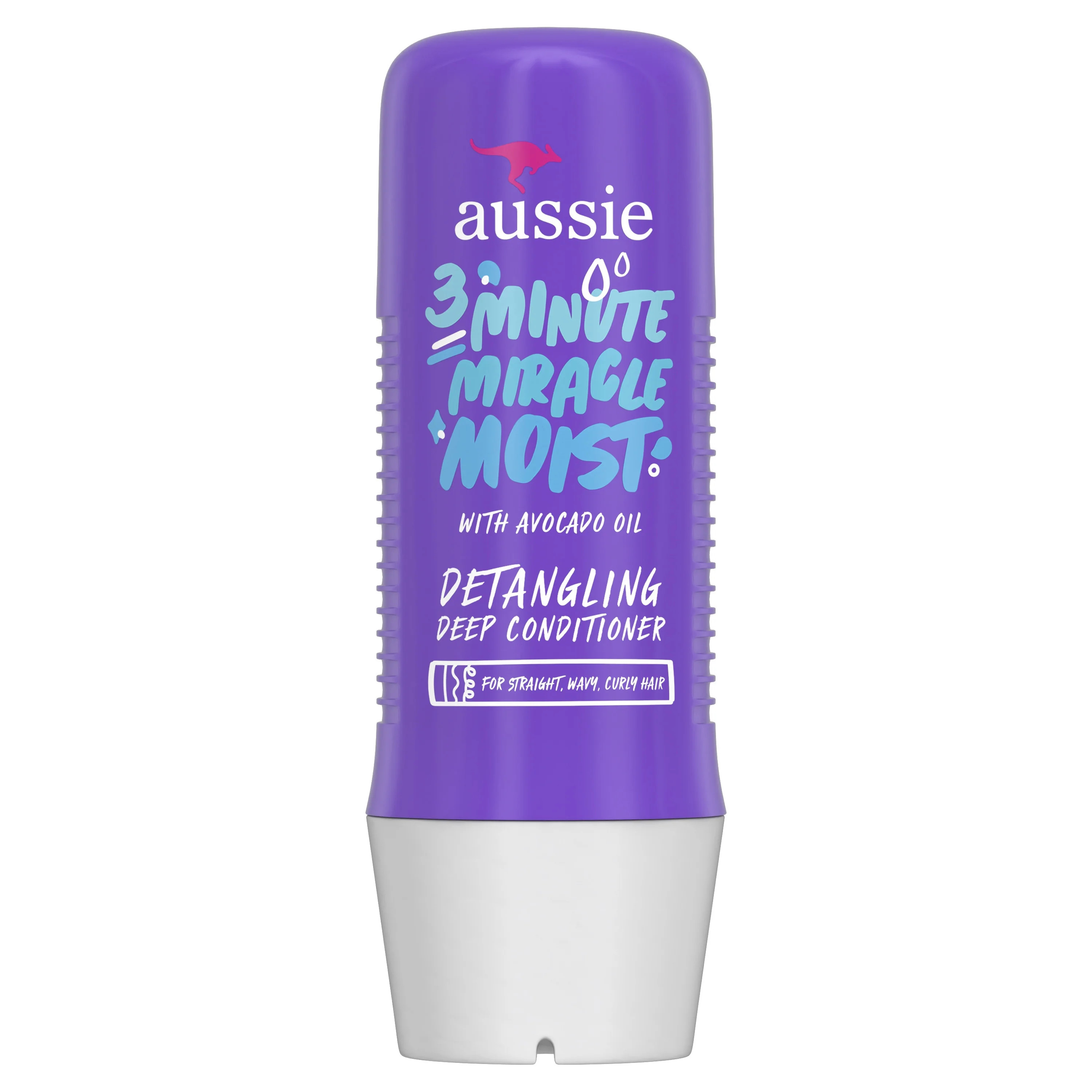 Aussie 3 Minute Miracle Moist Deep Conditioner, Paraben Free, 8 fl oz | Walmart (US)