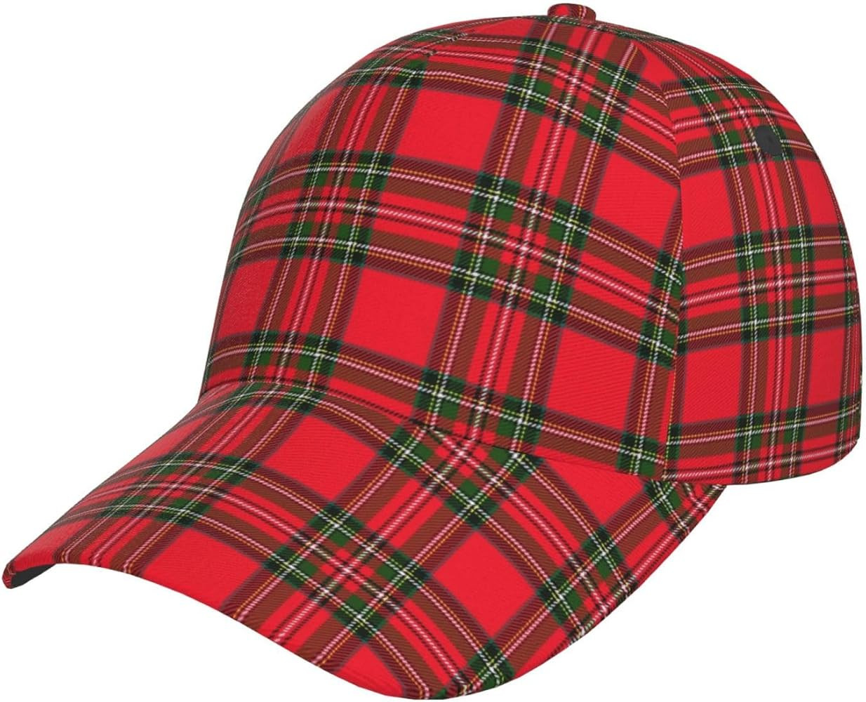 Vintage Cute Plaid Baseball Cap for Men Women,Adjustable Dad Hat Baseball Hat Summer Snapback Cap... | Amazon (US)