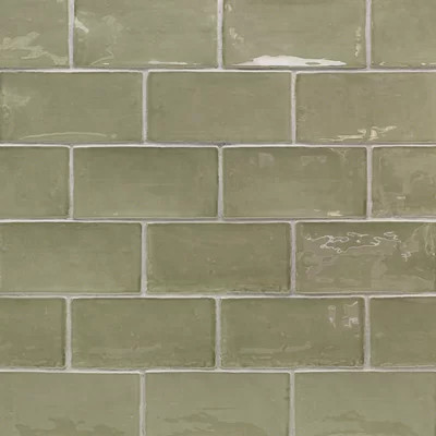Barcelona 3x6 Blanco Polished Ceramic Subway Wall Tile (5.38 Sq. Ft. / Case) | Wayfair North America