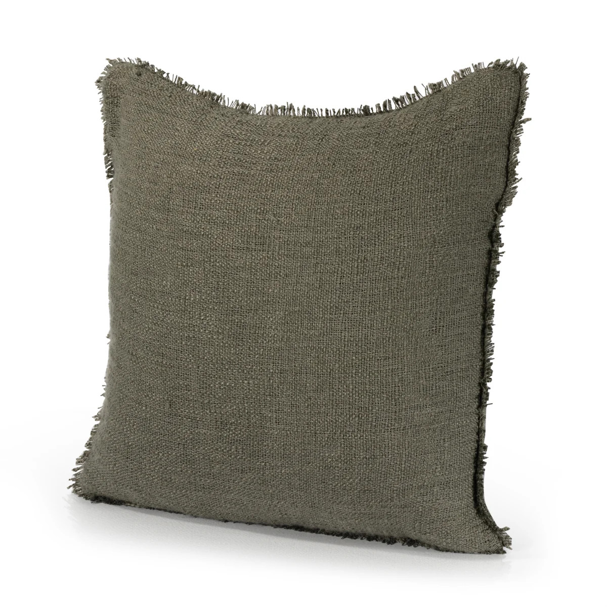 Tarbett Fringed Outdoor Reversible Throw Pillow | Wayfair North America