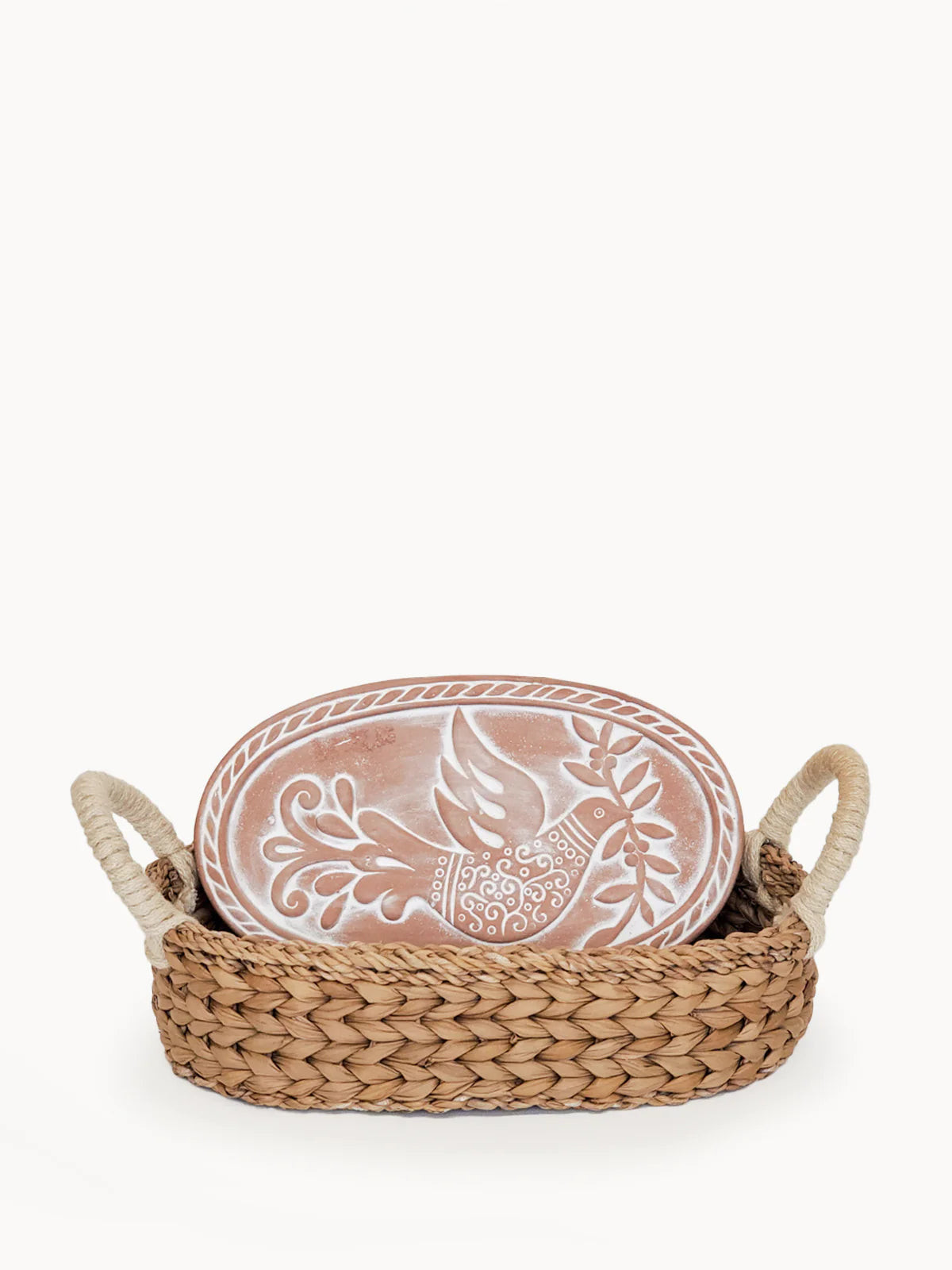 Bread Warmer + Basket - Bird Oval | Made Trade | Made Trade
