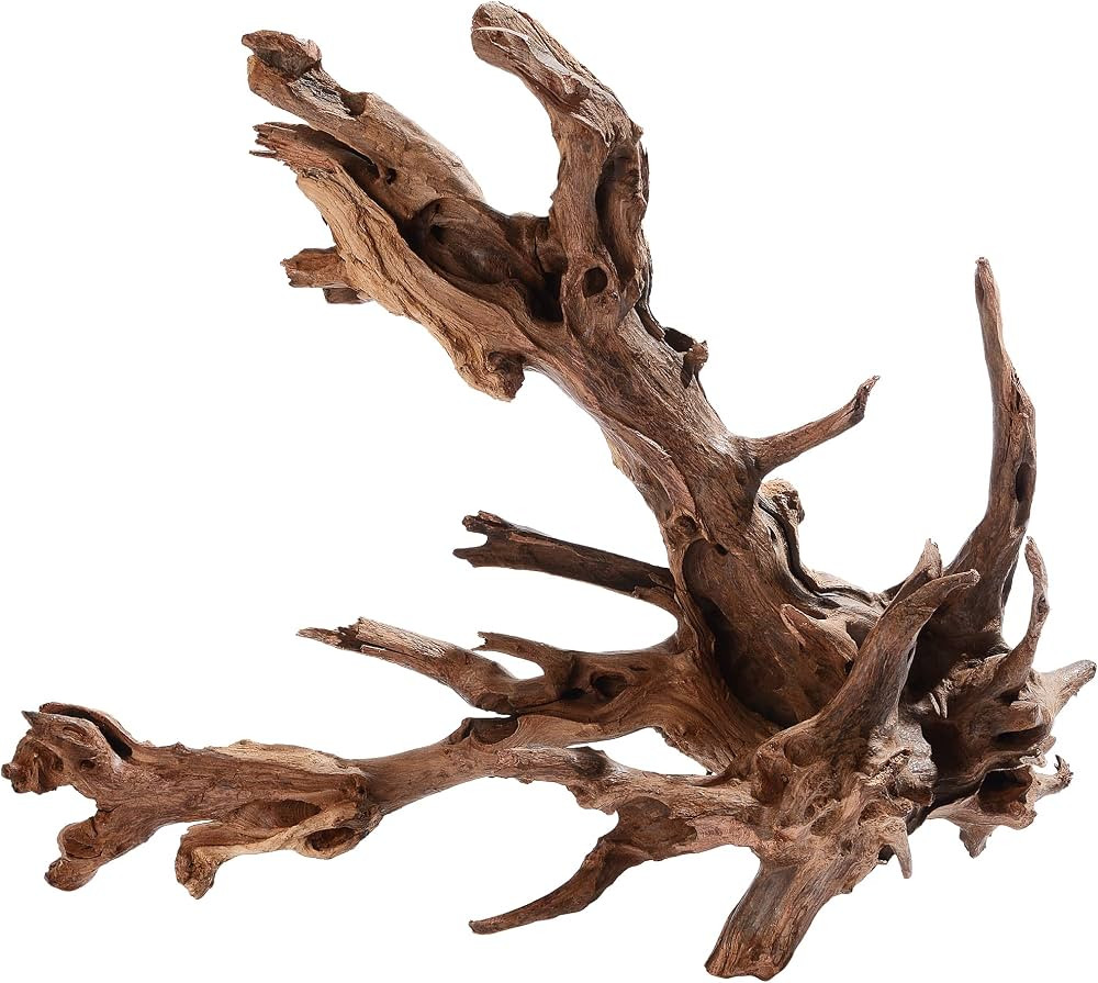 majoywoo Natural Large Driftwood for Aquarium Decor Reptile Decor 13-17" Long, Over 1.3 lbs | Amazon (US)