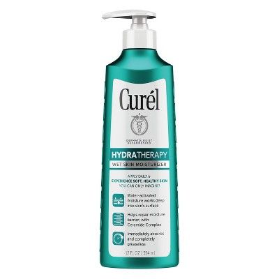 Curel Hydra Therapy Wet Skin Moisturizer - Unscented - 12oz | Target