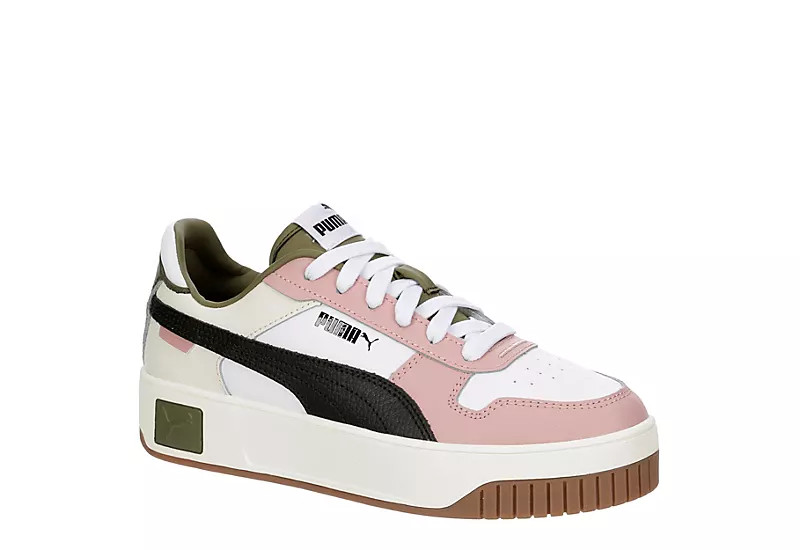 Puma Womens Carina Street Sneaker - Tan | Rack Room Shoes