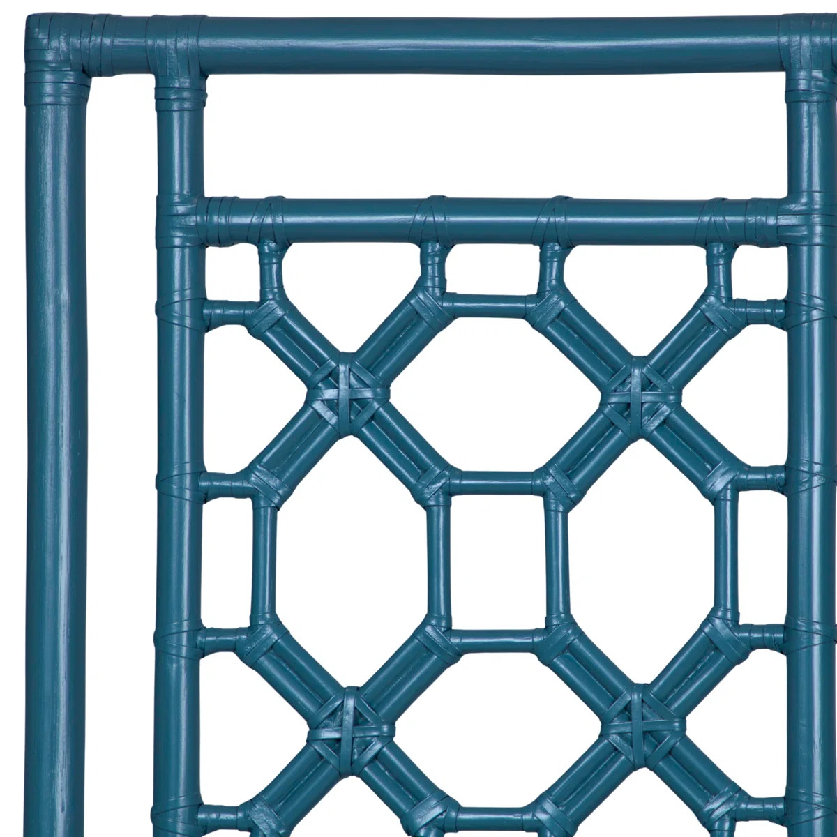 Lattice Back Open-Frame Rattan Headboard | Wayfair North America