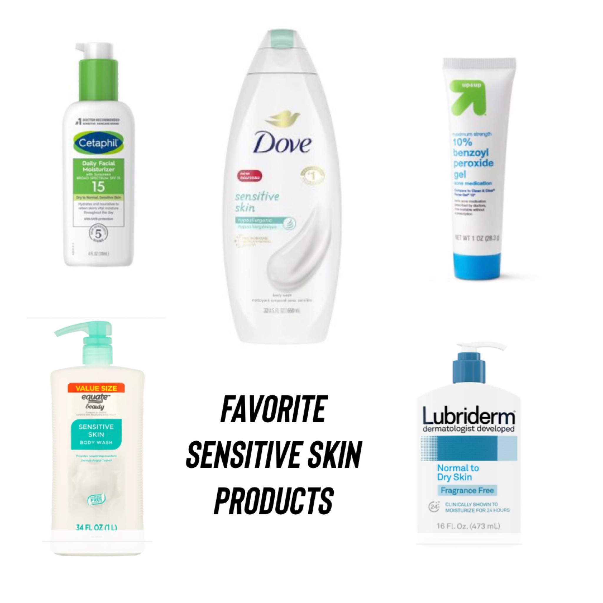 I have super sensitive skin and it’s taken me years to find products that don’t break me out! #sensitiveskin #skin #skincare #sensitive #target #walmart