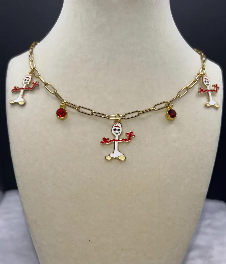 Toy Story Forky Necklace | Etsy (Global)