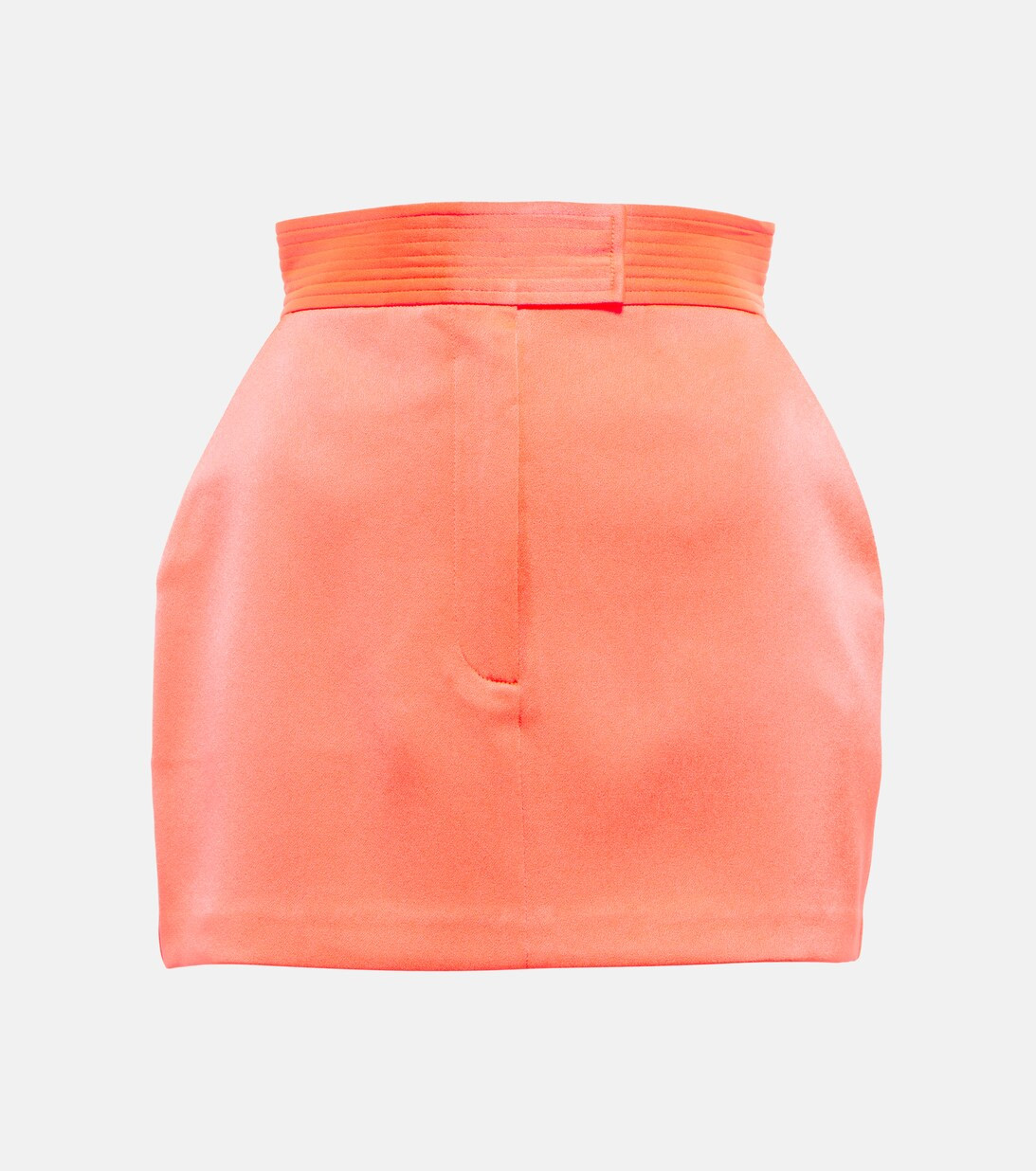 Lark satin crêpe miniskirt | Mytheresa (INTL)