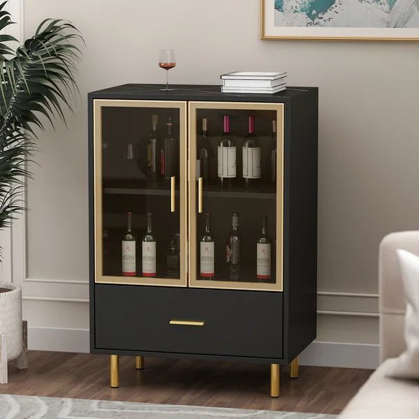 Haila Bar Cabinet | Wayfair Professional