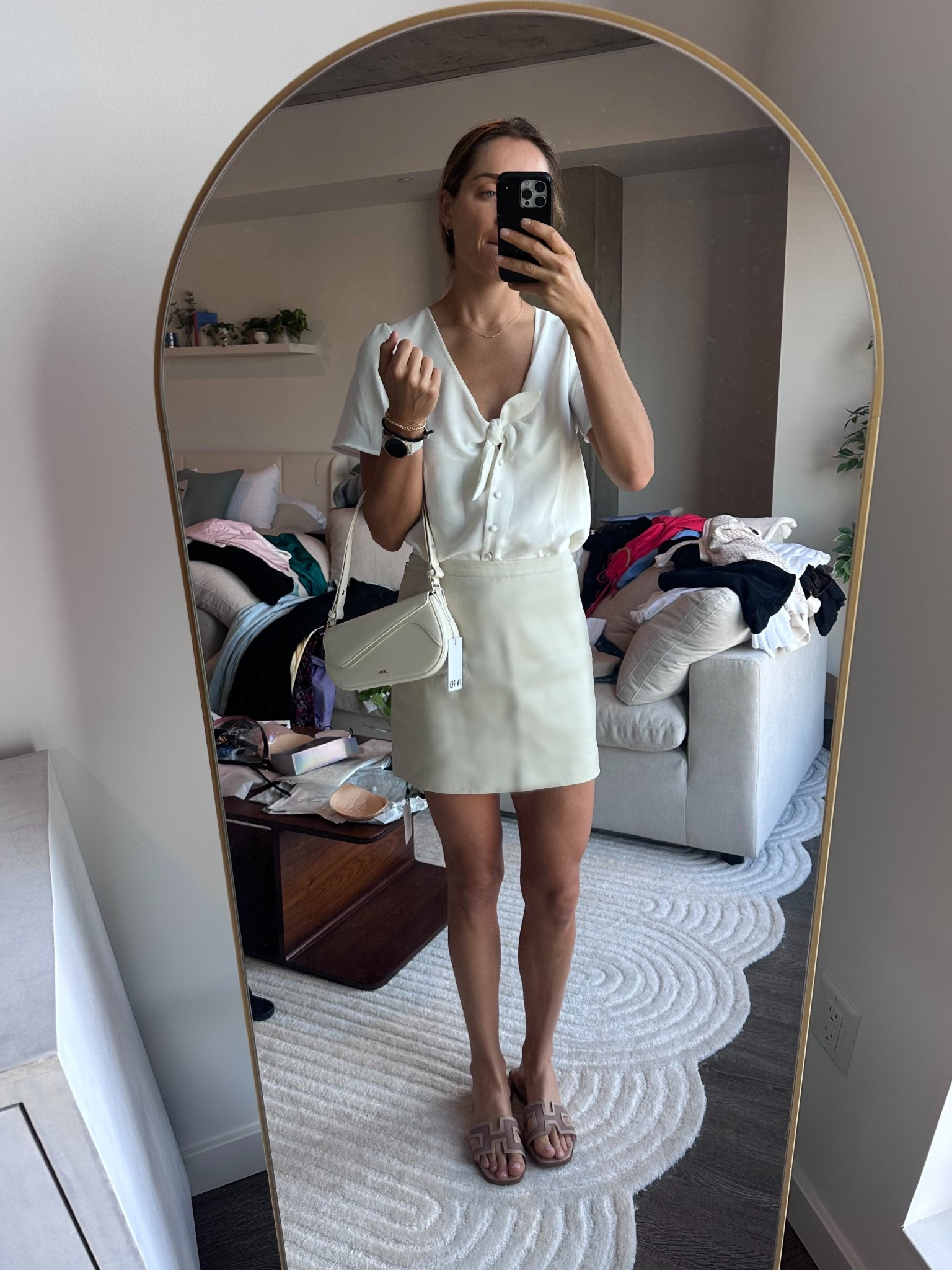 New revolve skirt 🤍 wearing size small 

#revolve 

#LTKTall #LTKTravel