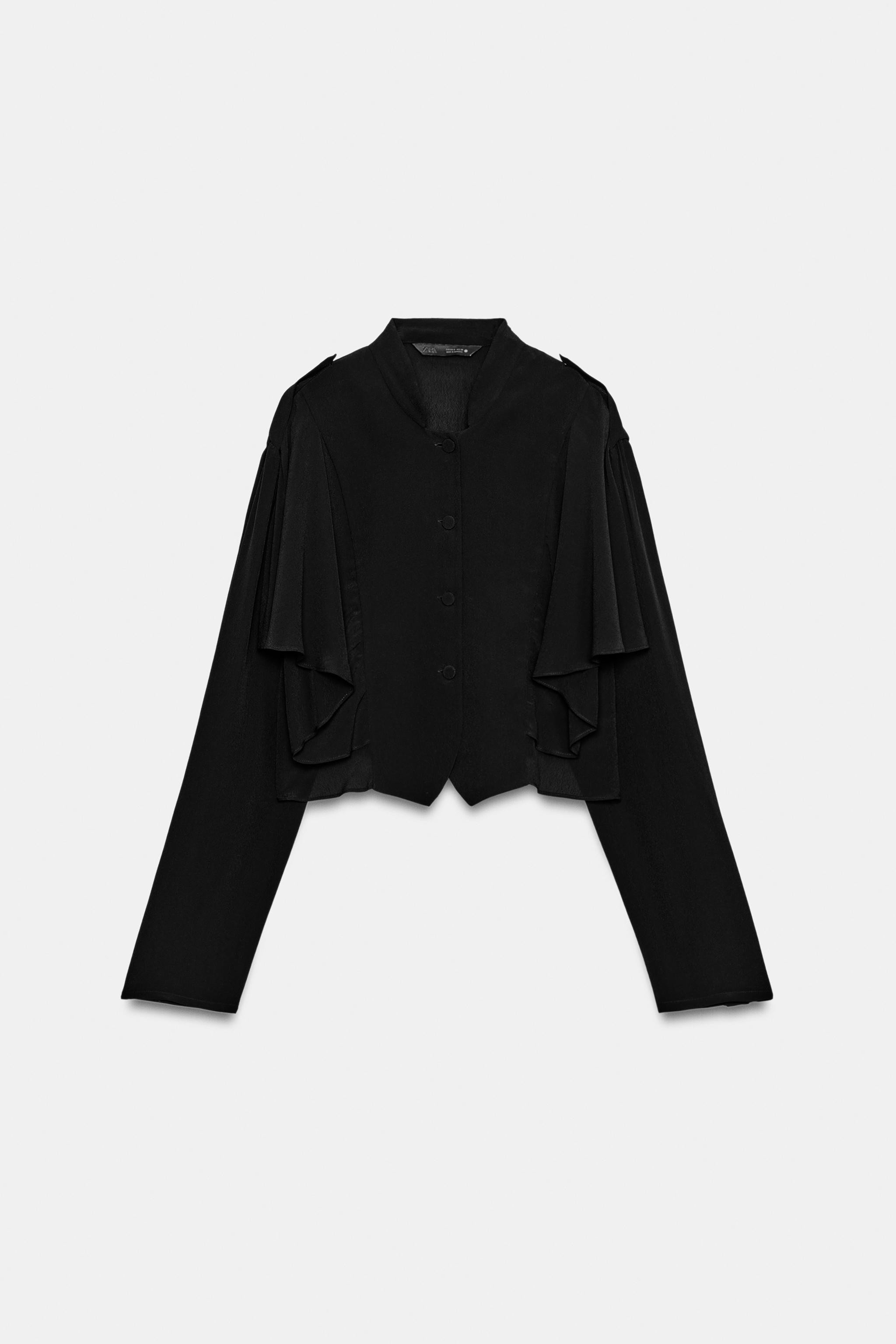 CHEMISE \u00c0 VOLANTS ZW COLLECTION | Zara FR