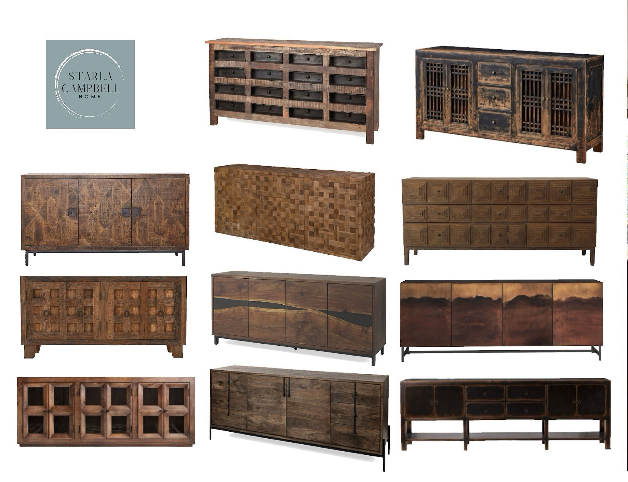 Gorgeous Sideboards and Buffets that have beautiful rustic and wood details.

#LTKHome