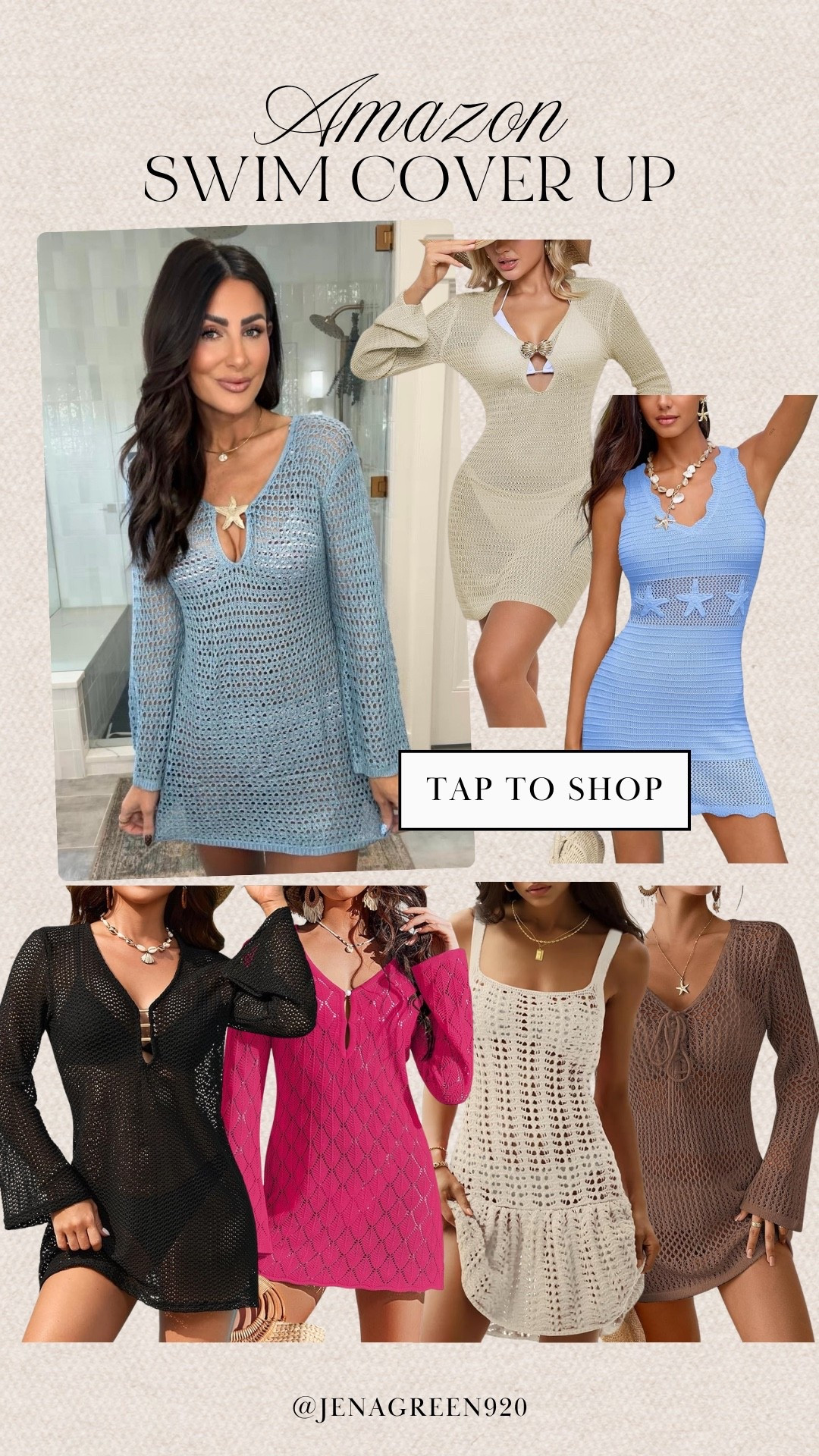 Amazon Swim Cover Up | Cover Up Dresses | Beach Vacation | Crochet Dress

#LTKSeasonal #LTKTravel #LTKootd