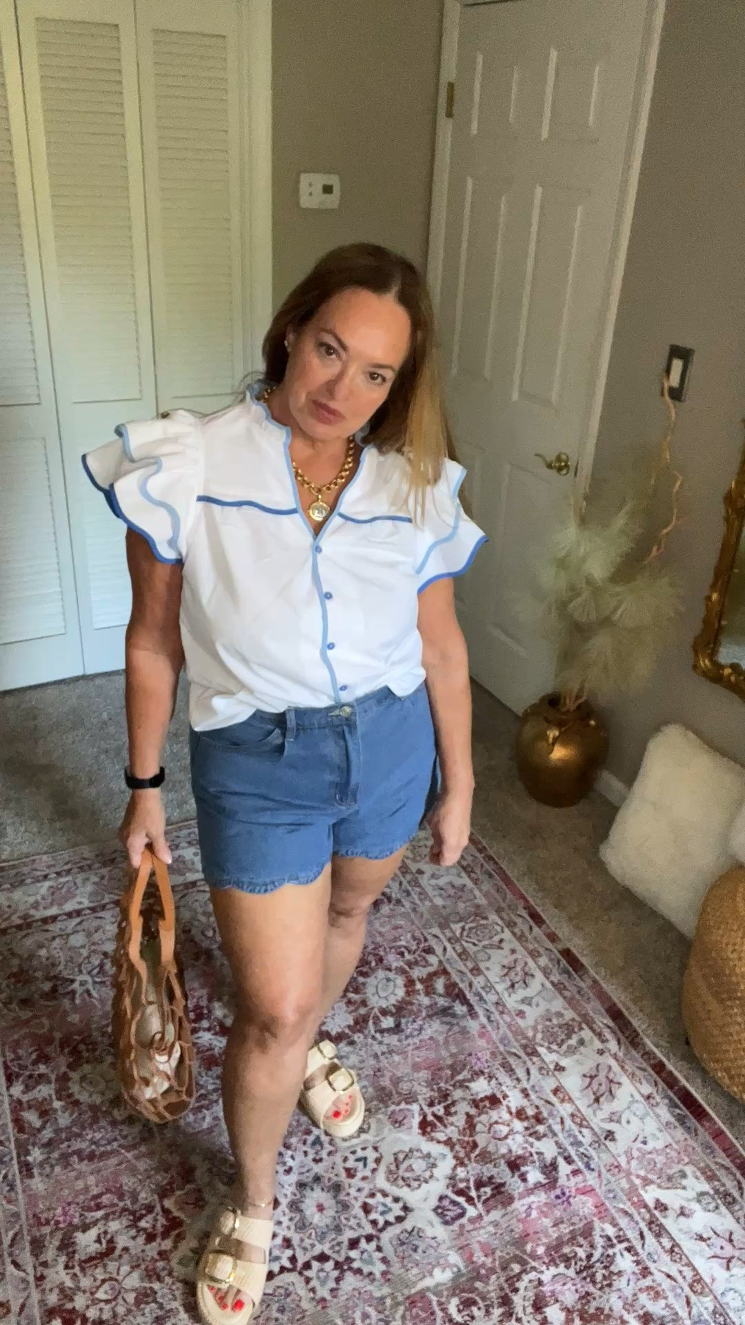 The details! Ruffles and scalloped edges are giving Southern charm.

#LTKootd #LTKgrwm #LTKmomlife