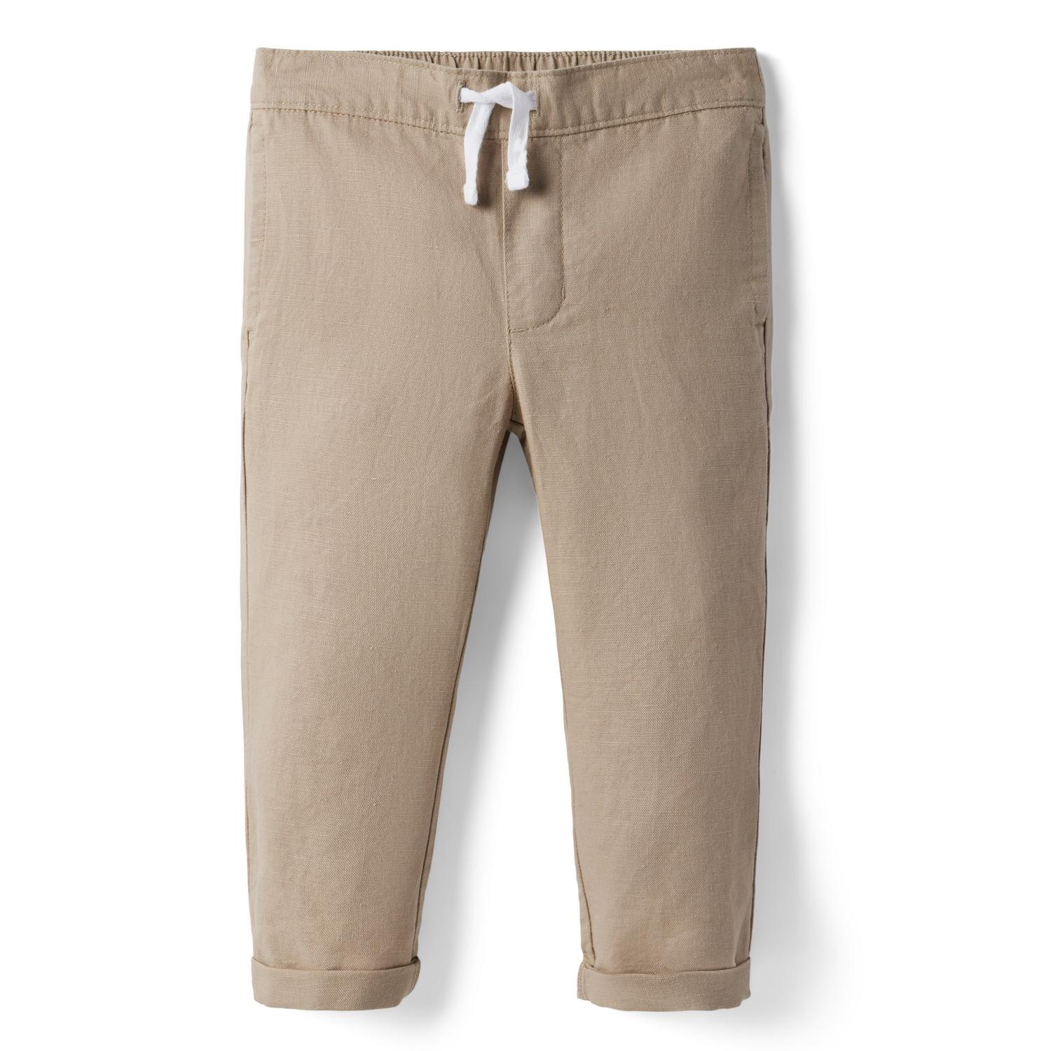 Linen-Cotton Pull-On Pant | Janie and Jack