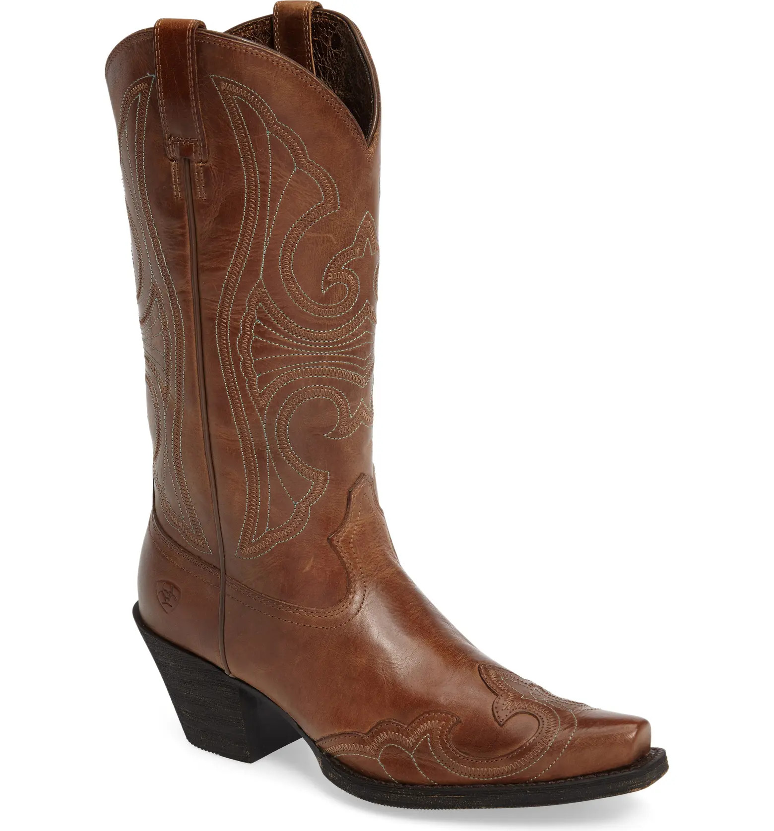 Ariat Round Up D-Toe Wingtip Western Boot | Nordstrom | Nordstrom