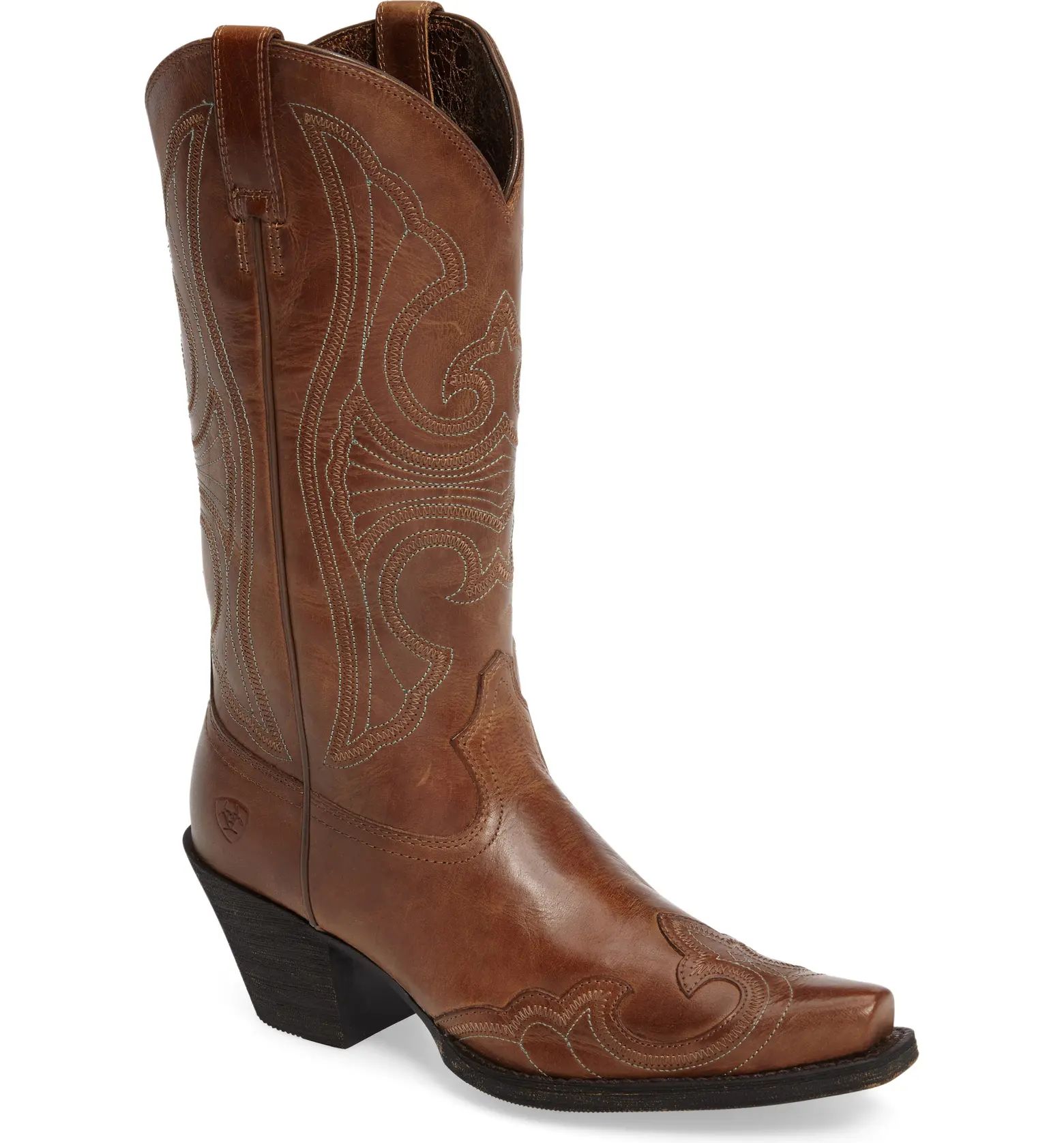 Ariat Round Up D-Toe Wingtip Western Boot | Nordstrom | Nordstrom