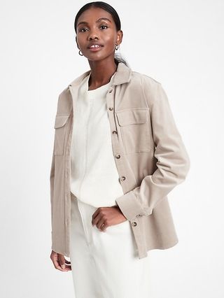 Corduroy Shirt Jacket | Banana Republic (US)