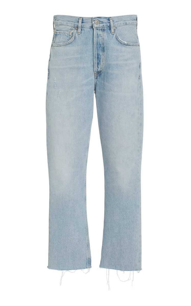 Charlotte Cropped Rigid High-Rise Straight Jeans | Moda Operandi (Global)