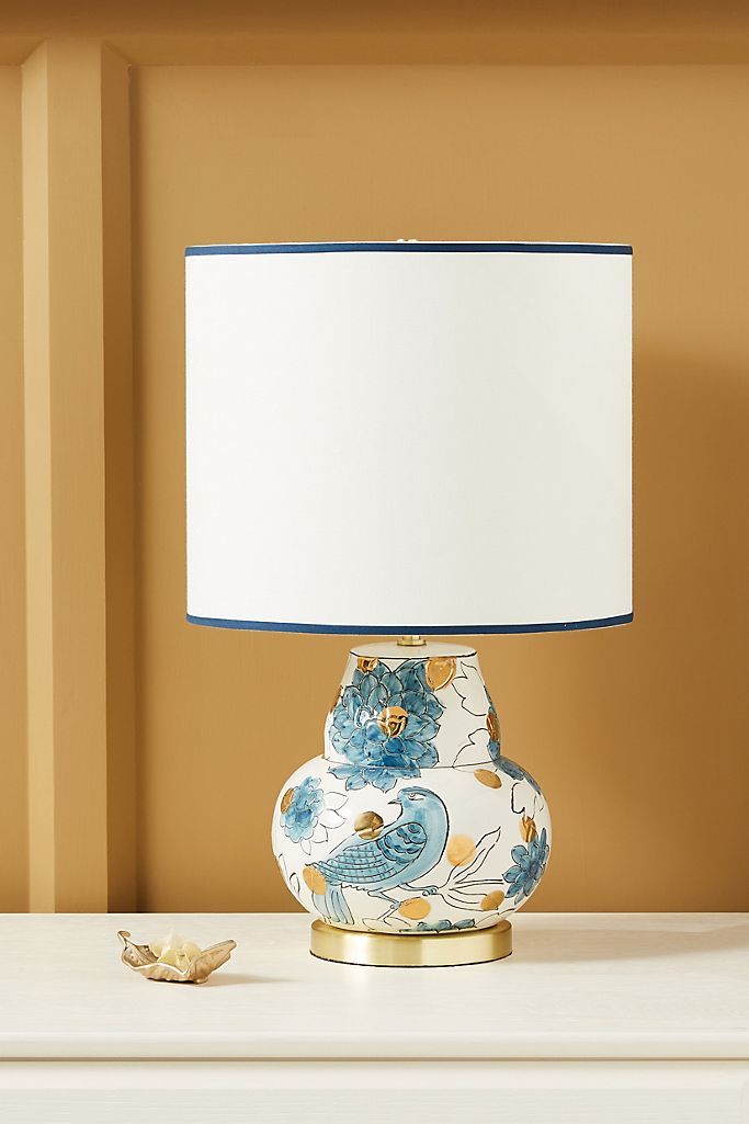 Molly Hatch Flower Patch Table Lamp | Anthropologie (US)