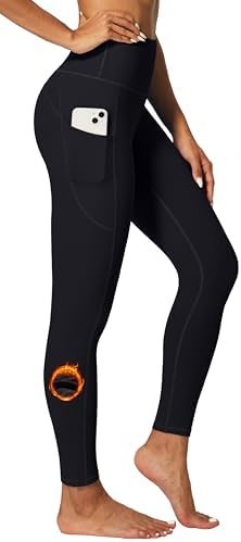 IUGA Fleece Lined Leggings Women Thermal Leggings for Women Winter Warm Tights High Waisted Hikin... | Amazon (US)