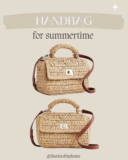 Handbag for summer 

#raffia #handbag #bag #purse #tophandle #crossbody #summertime #weddingguest #datenight #dressy #summerstaple 

#LTKTravel #LTKSeasonal #LTKItBag