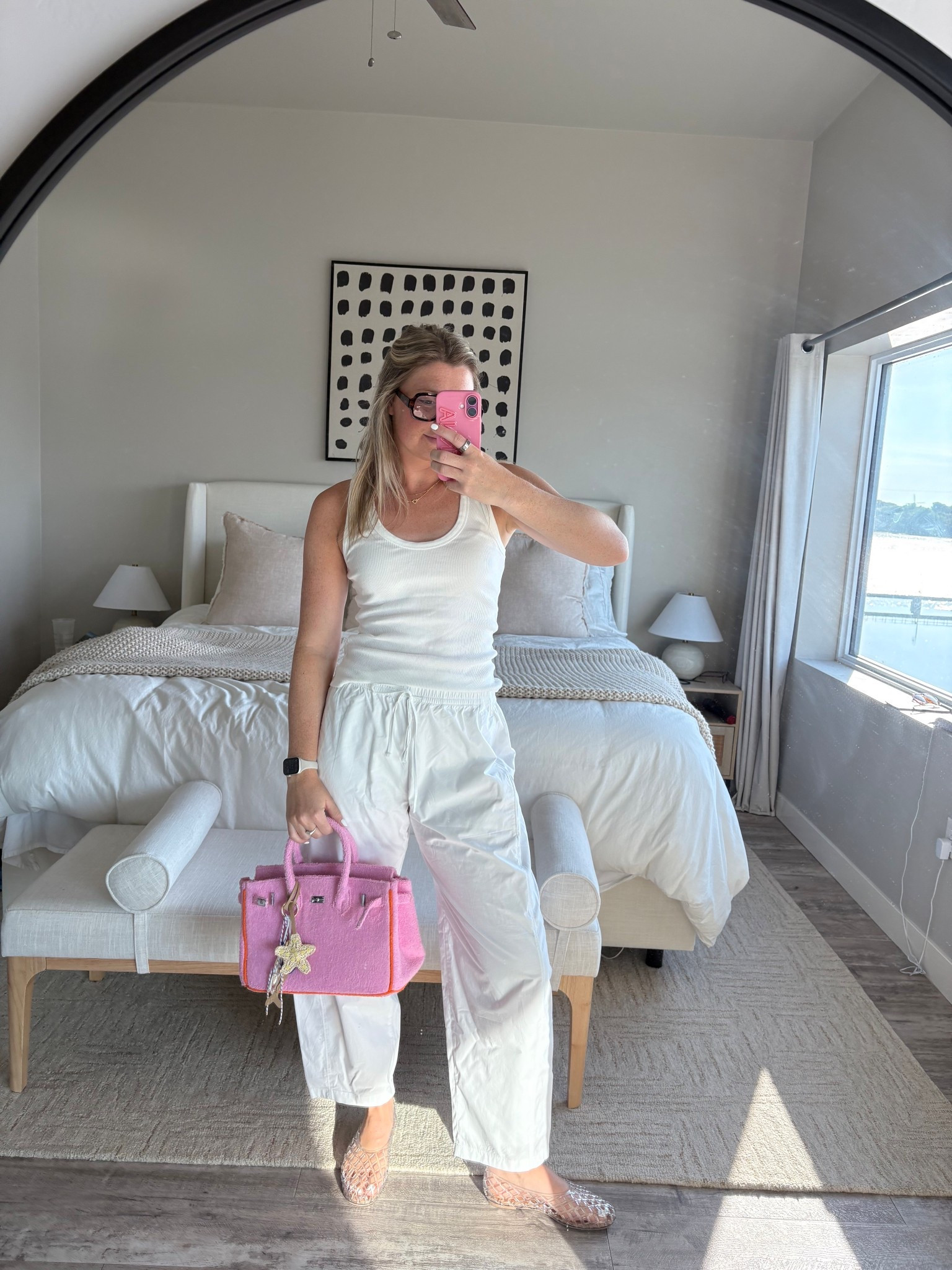 OOTD !! Small on top & bottom! Bag is from beachhaus! 

#LTKSaleAlert #LTKFindsUnder50 #LTKSeasonal