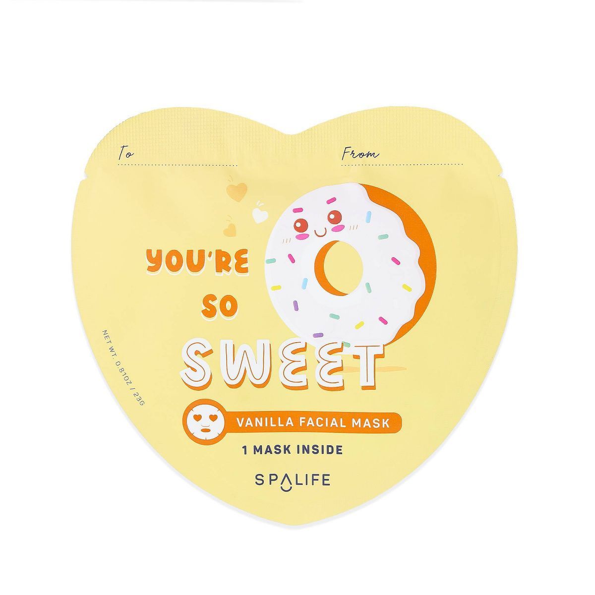 SpaLife You're So Sweet Vanilla Facial Mask | Target