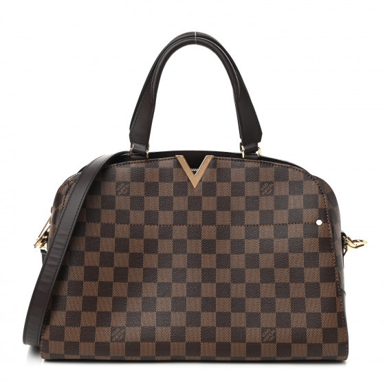 LOUIS VUITTON Damier Ebene Kensington Bowling Bag | FASHIONPHILE | Fashionphile