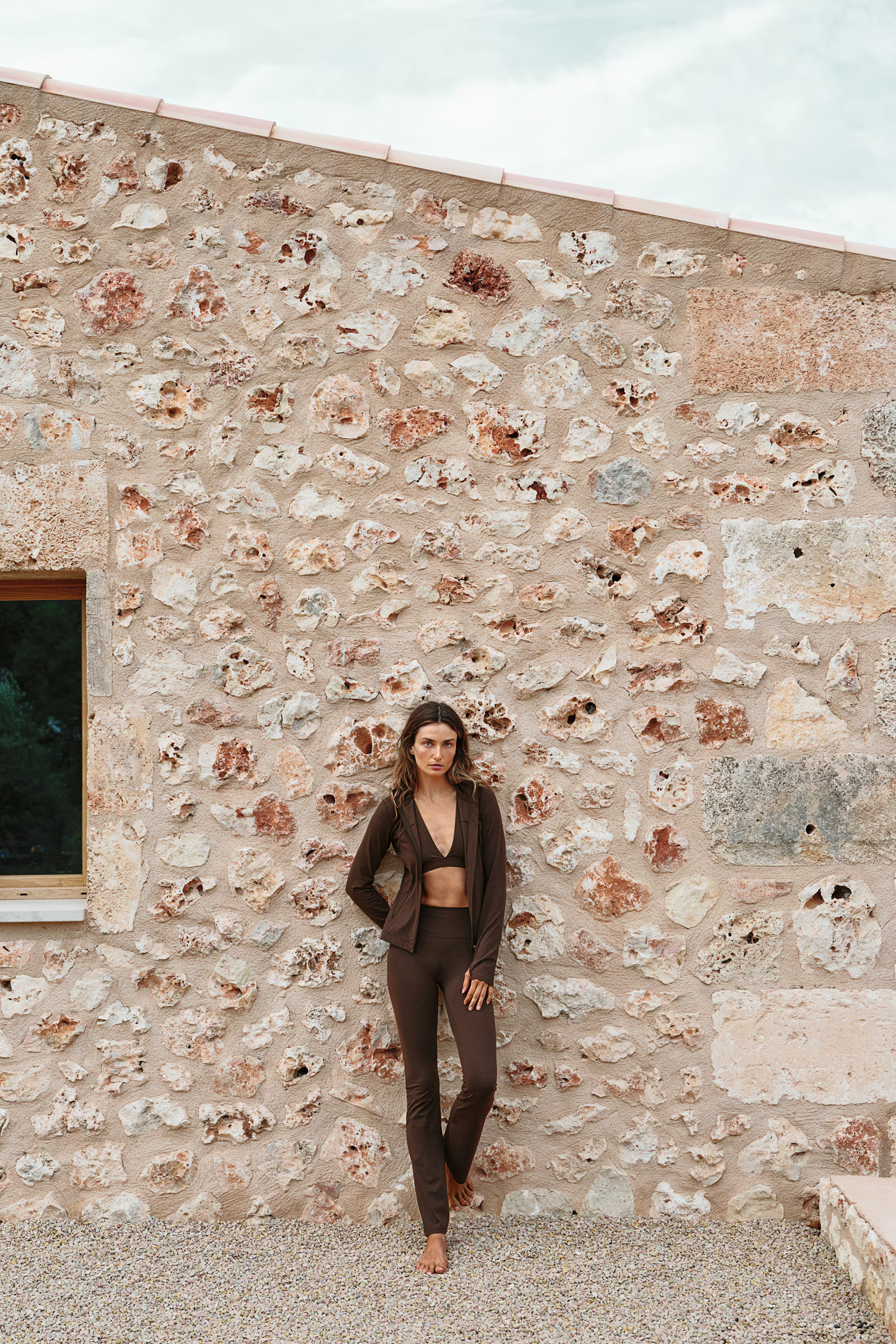 Flared Yoga Leggings with SoftMove™ Lycra® | H&M (US + CA)
