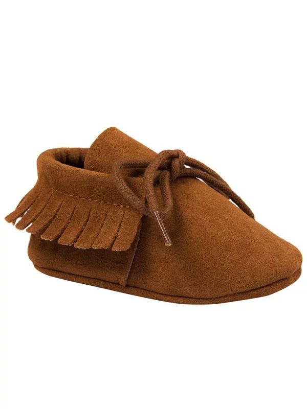 Lavaport Newborn Baby Boy Girl Moccasins Shoes Fringe Soft Soled Non-slip Footwear Crib Shoes PU ... | Walmart (US)