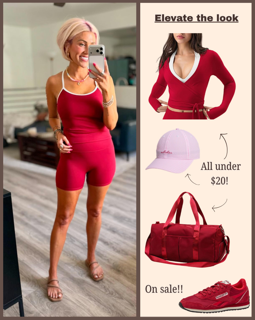 Elevate this look for fall with these chic finds!! Loving the vibes of this workout look 

 #LTKootd #LTKActive #LTKSaleAlert