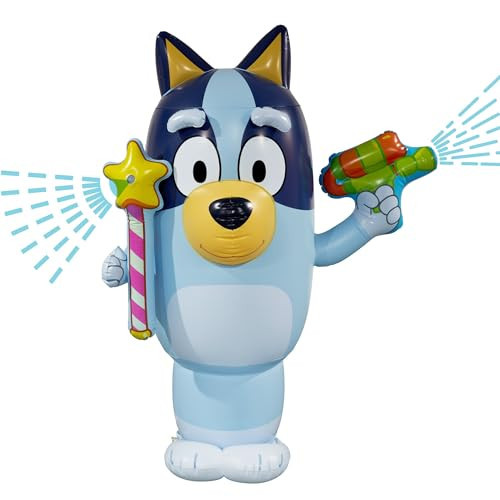 BLUEY Sprinkler for Kids, 48” Inflatable Water Sprinkler Toy for Summer Outdoor Fun, Lawn Sprinkler Toy and Bluey Party Decoration for Kids | Amazon (US)