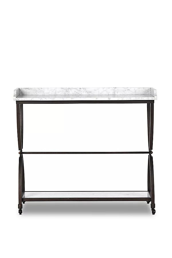 Six Beers Marble Console Table | Anthropologie (US)