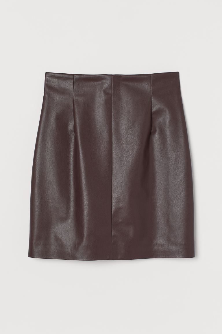 Faux Leather Skirt | H&M (US)