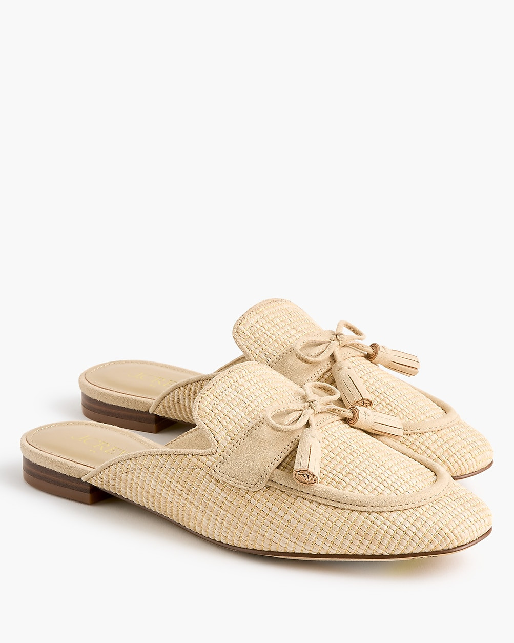 Woven tassel mules | J.Crew Factory