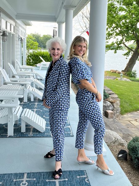 Never too old for matching outfits 
