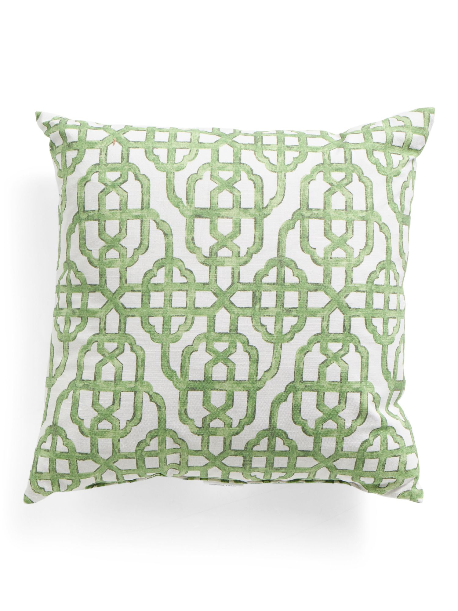 Made In Usa 22x22 Gate Pattern Pillow | Home | Marshalls | Marshalls