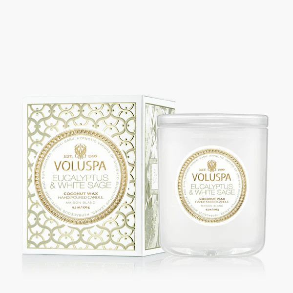 Eucalyptus & White Sage - Classic Candle | Voluspa