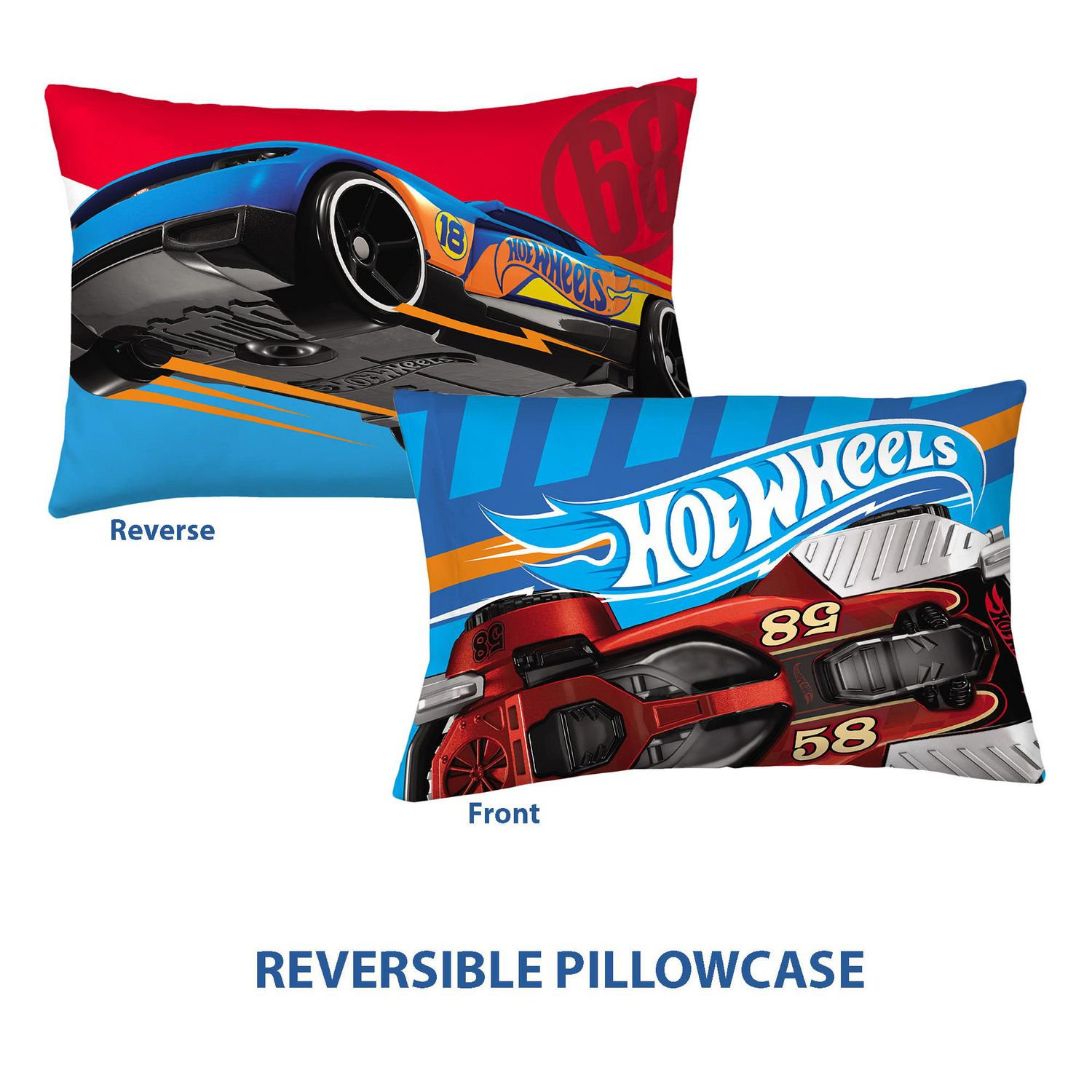 Hot Wheels "Fast Pace" Pillowcase, Hot Wheels Pillowcase | Walmart (CA)