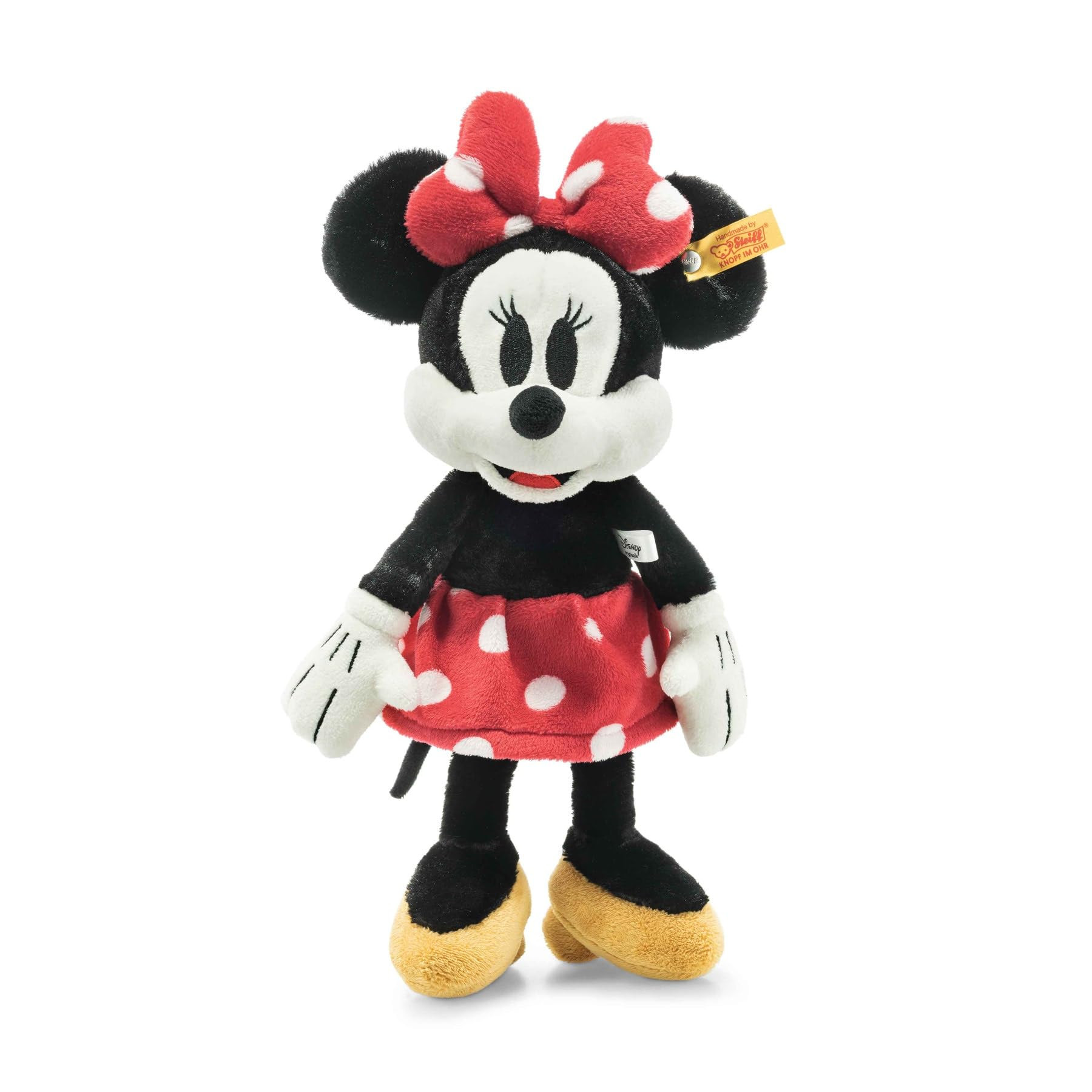 Steiff Handcrafted Since 1880 Premium Plush Disney Originals Mickey Mouse Stuffed Toy - 12" Minni... | Amazon (US)