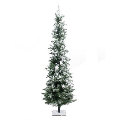 Perfect Holiday Snow Flocked Pencil Tree 3.5ft | Target