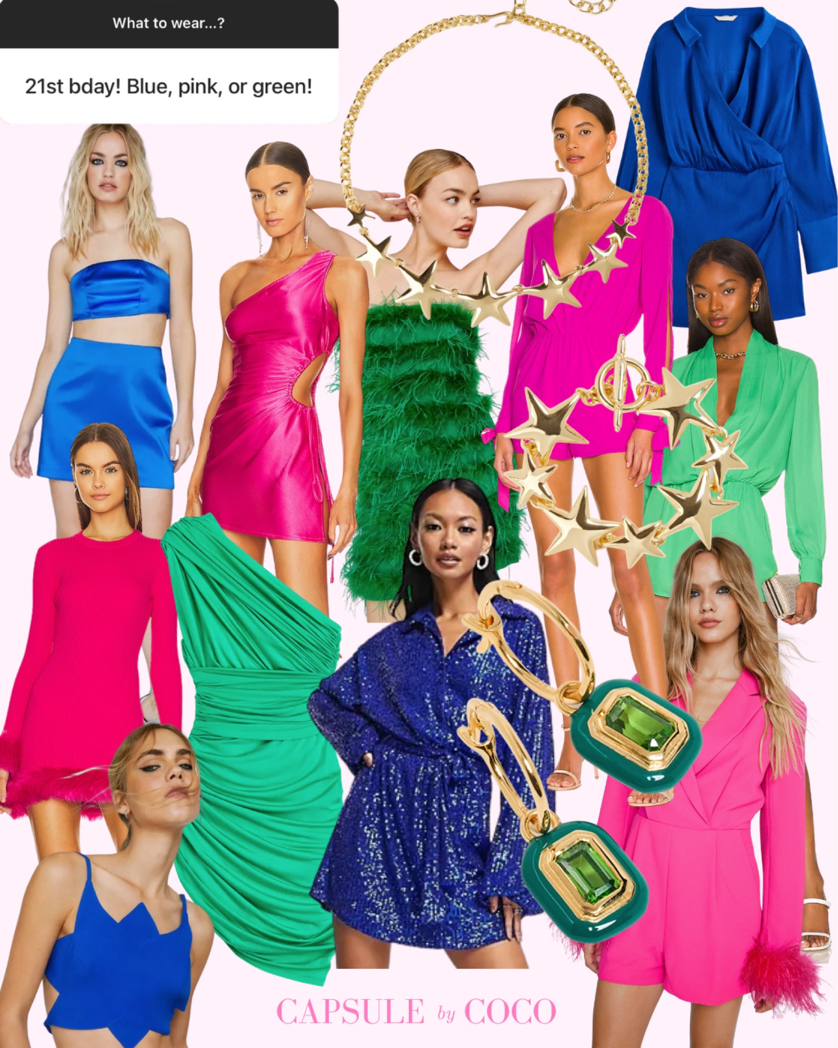 WHAT TO WEAR… 21st Birthday Edition 💗🧁

Twenty one, birthday outfit, birthday dress, 21 birthday, 21st birthday, sorority, sorority dress, date party dress, date party dresses, college, college birthday, 21, Ole Miss, CapsuleByCoCo

#LTKstyletip #LTKFind #LTKU