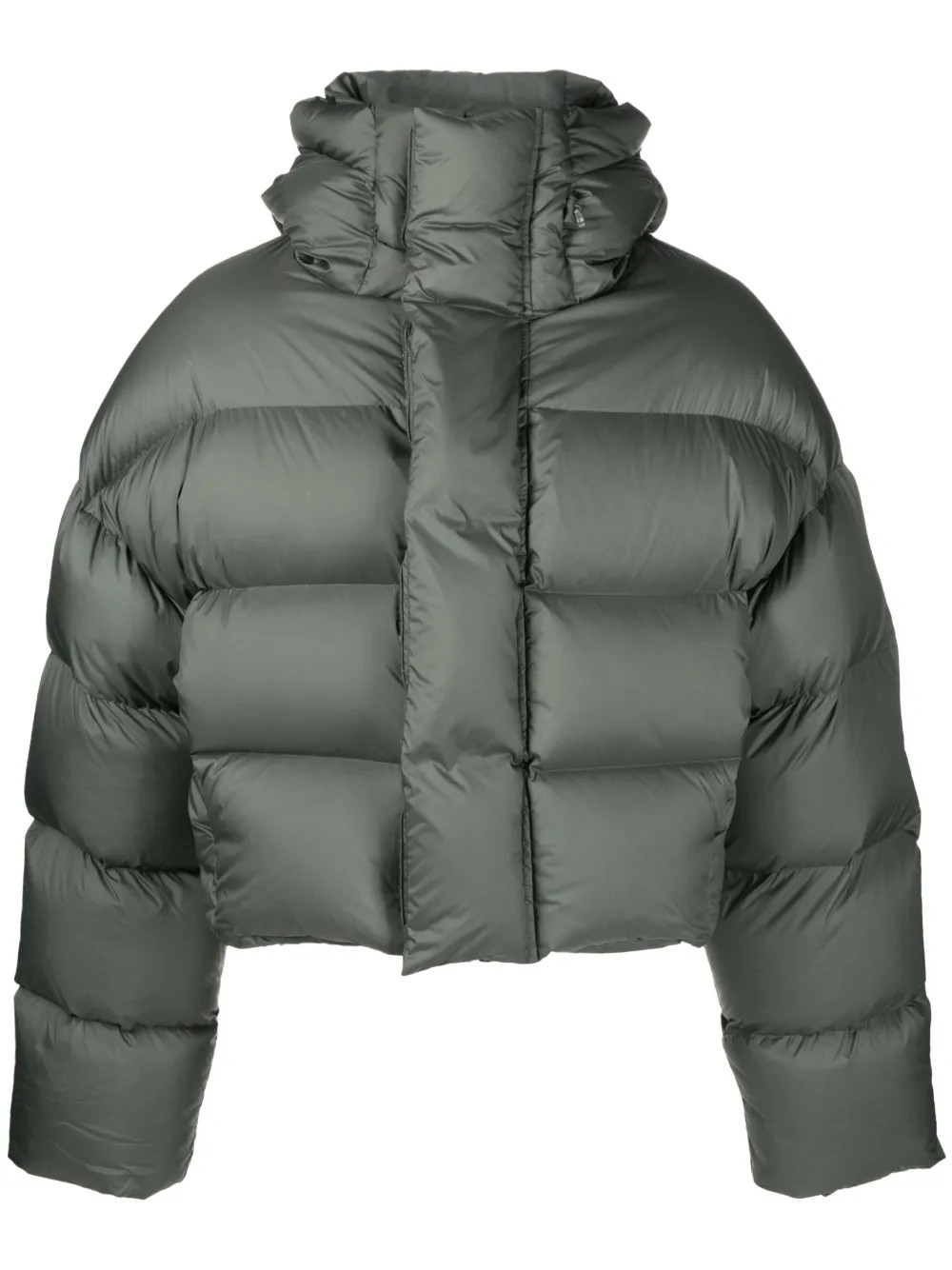 ENTIRE STUDIOS MML Quilted Puffer Jacket | Green | FARFETCH | Farfetch Global